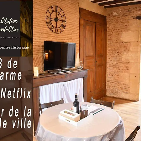 Habitation Saint-Clar Vieille Ville Bergerac Room photo